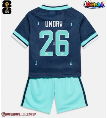 Německo Deniz Undav #26 Venkovní dres komplet pro Děti MS 2026 Krátkým Rukávem (+ Krátké kalhoty)